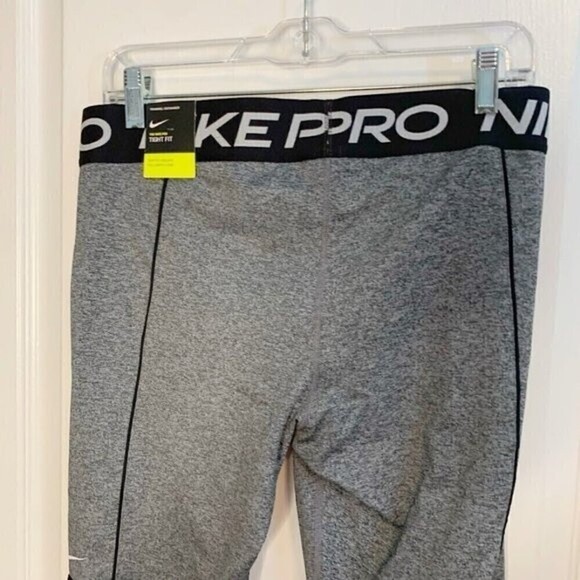 Nike Pro NWT Dri Fit Tight Fit Long Training Active Workout Gym Legging Pant - Picture 6 of 13